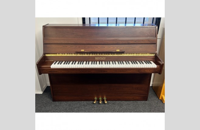 Bentley Satin Dark Oak 110 Upright Piano, Used - All Inclusive Premium Package (SN:161152) - Image 1